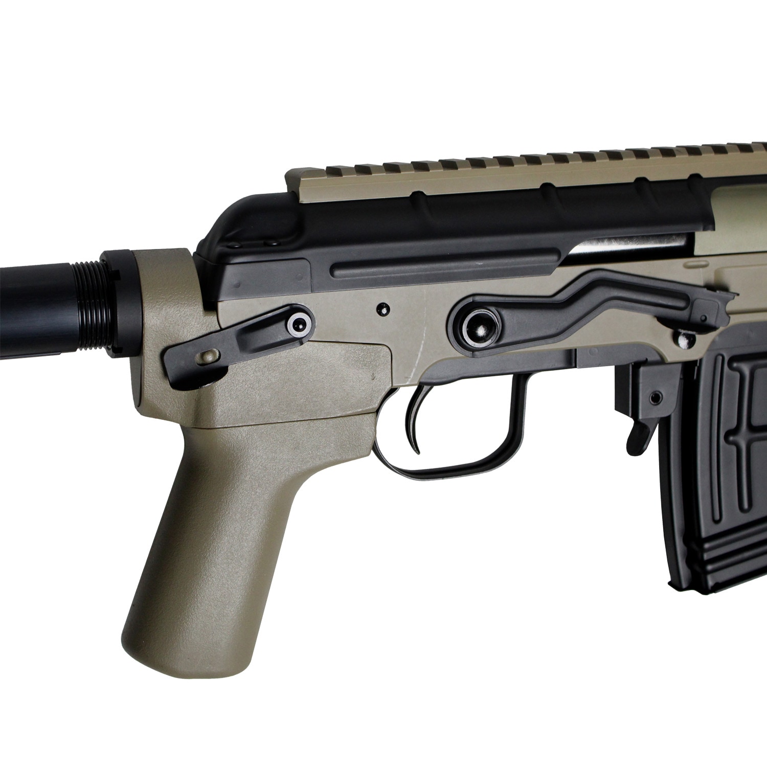 CYMA ドラグノフ SAG SVD MLOK フルメタル電動ガン TAN