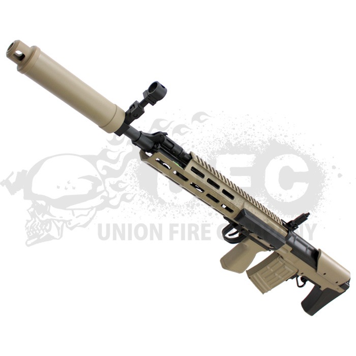 CYMA ドラグノフ SAG SVU-AS MLOK フルメタル電動ガン TAN