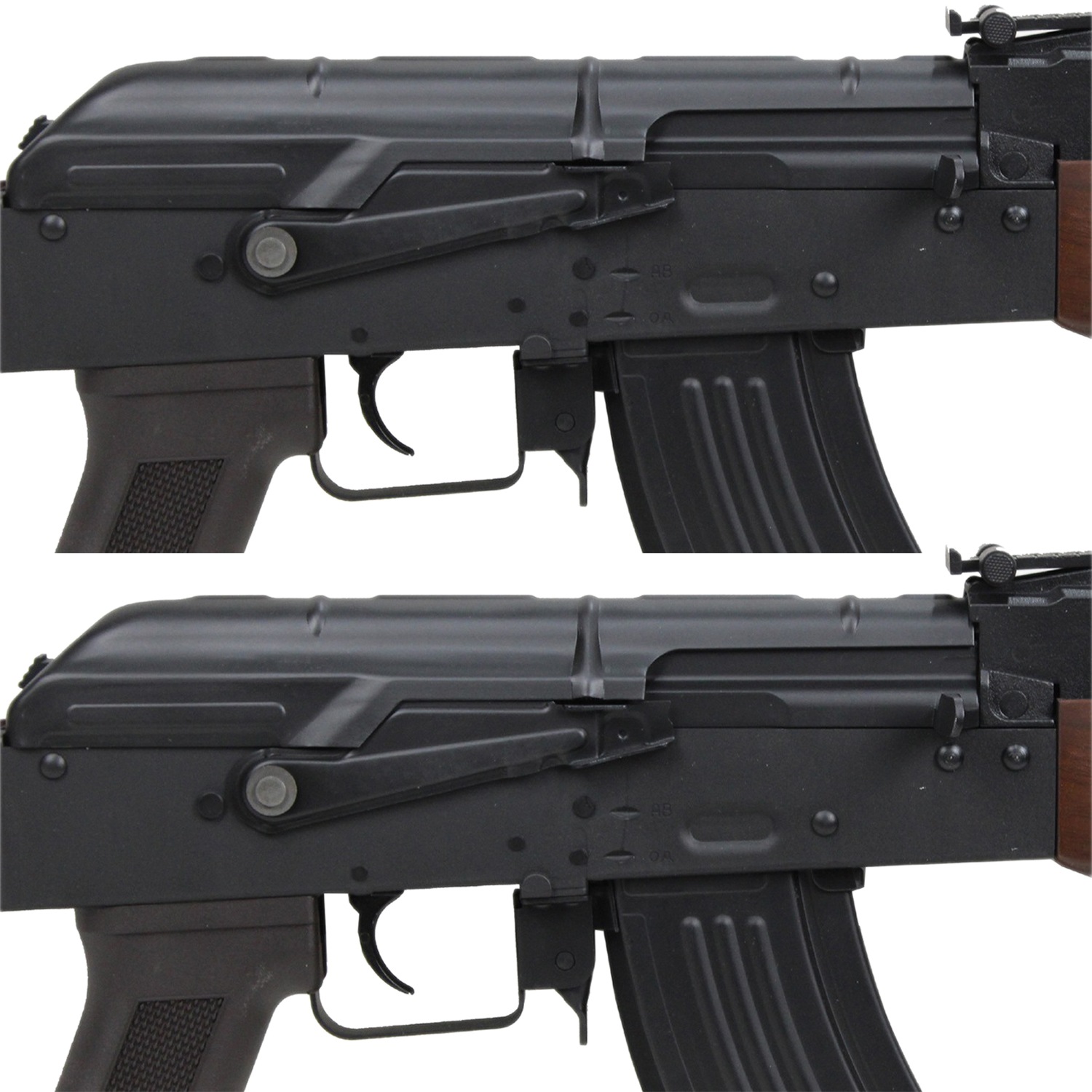 S＆T AKMN スポーツライン電動ガン フェイクウッド / S&T AKMN Sports Line AEG Wood Pattern