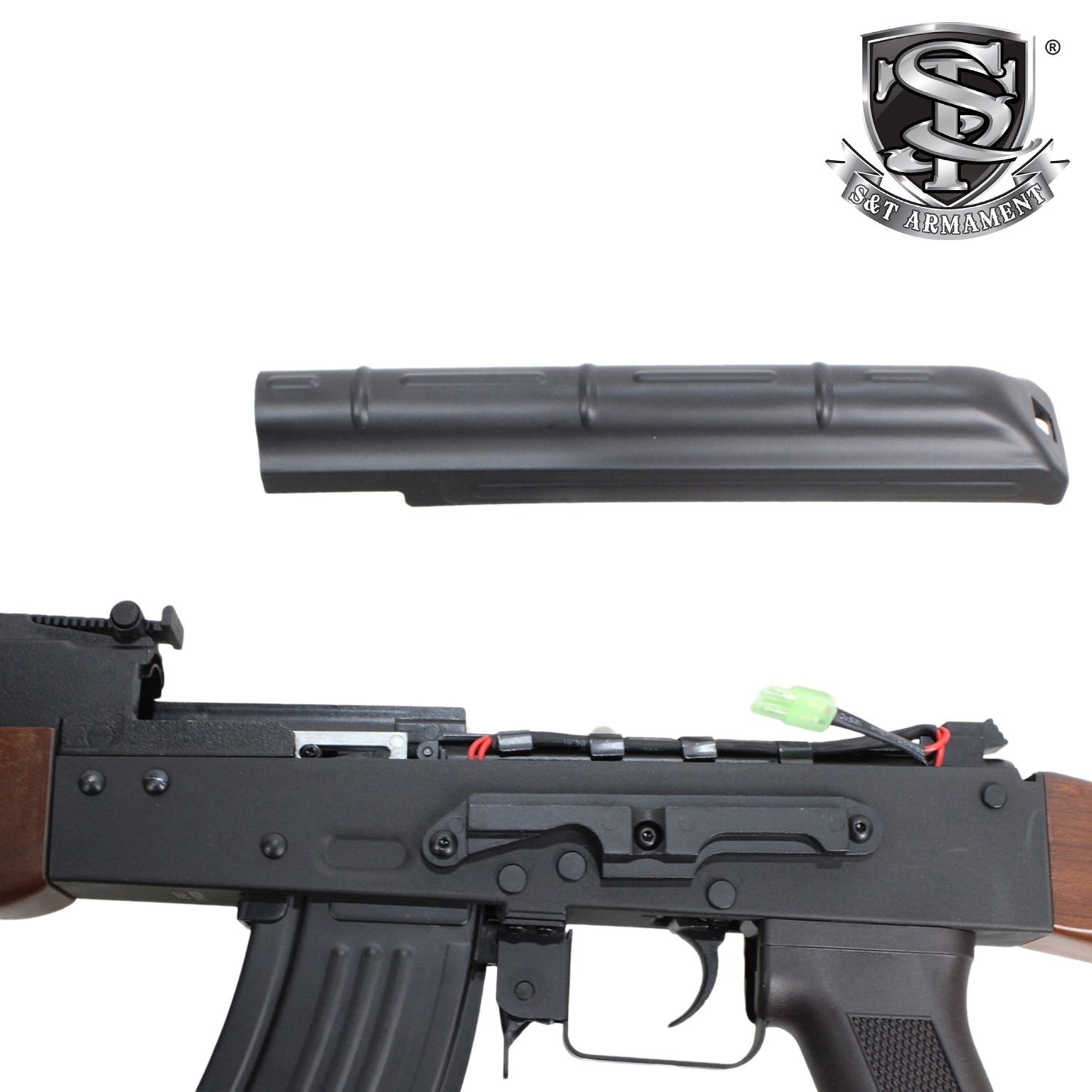S＆T AKMN スポーツライン電動ガン フェイクウッド / S&T AKMN Sports Line AEG Wood Pattern