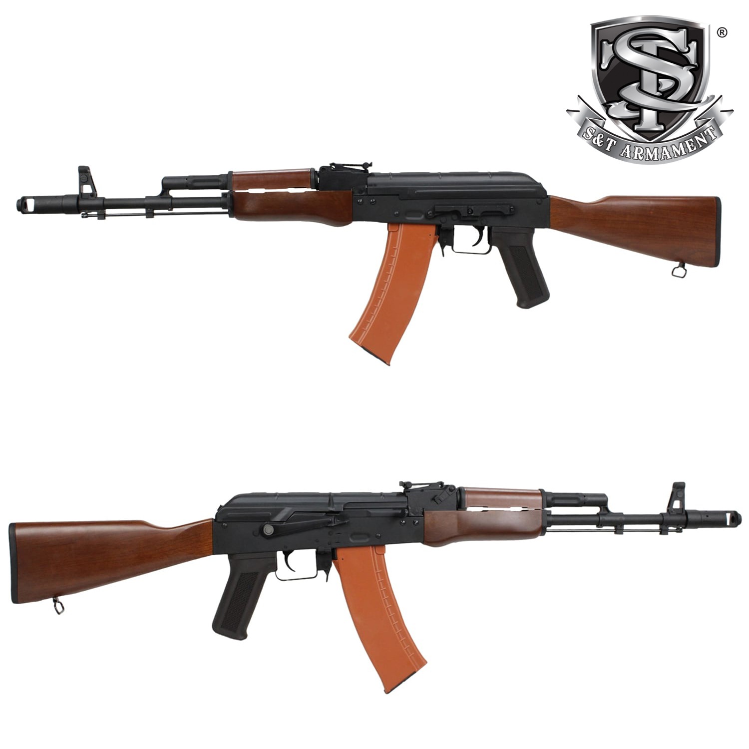 S&T AK-74N スポーツライン電動ガン フェイクウッド / S&T AK-74N SportsLine AEG Fake Wood