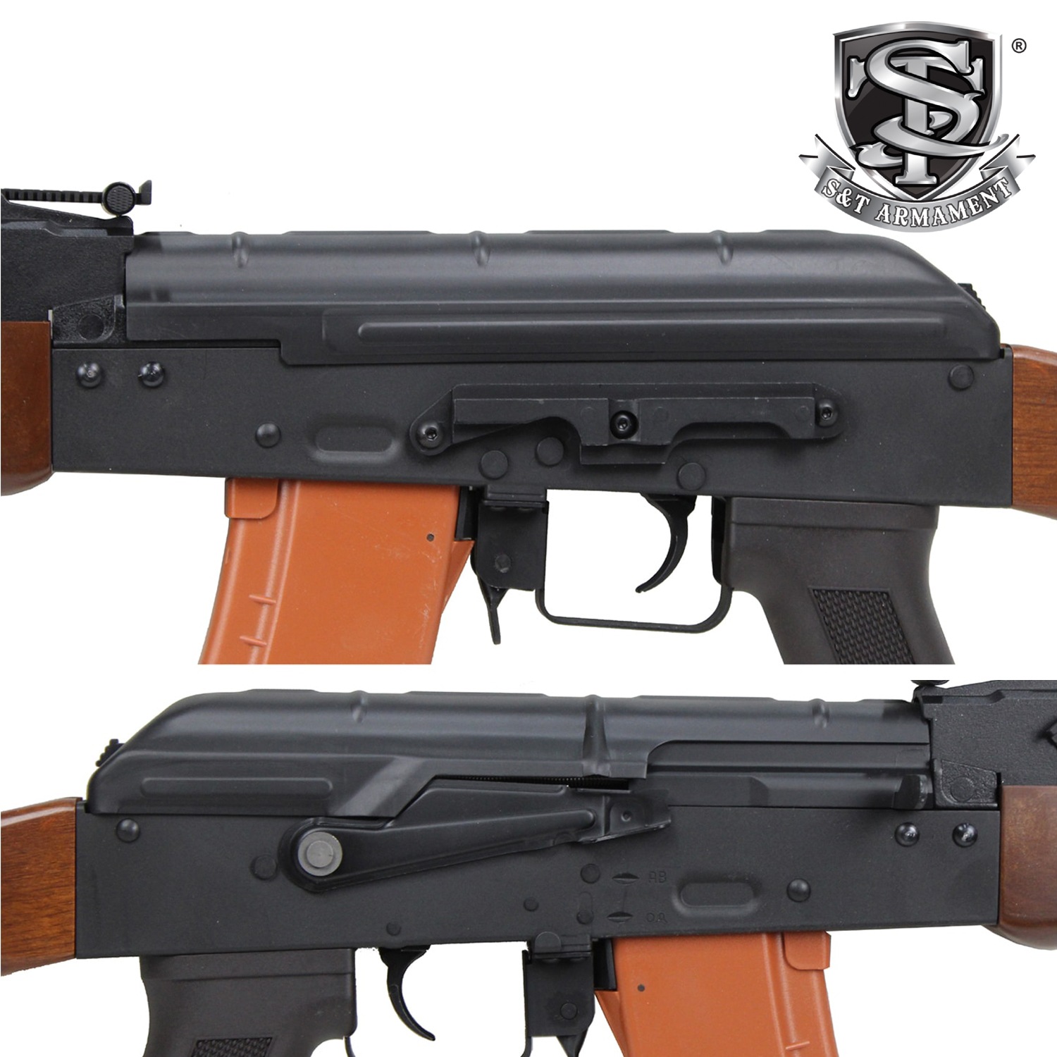 S&T AK-74N スポーツライン電動ガン フェイクウッド / S&T AK-74N SportsLine AEG Fake Wood