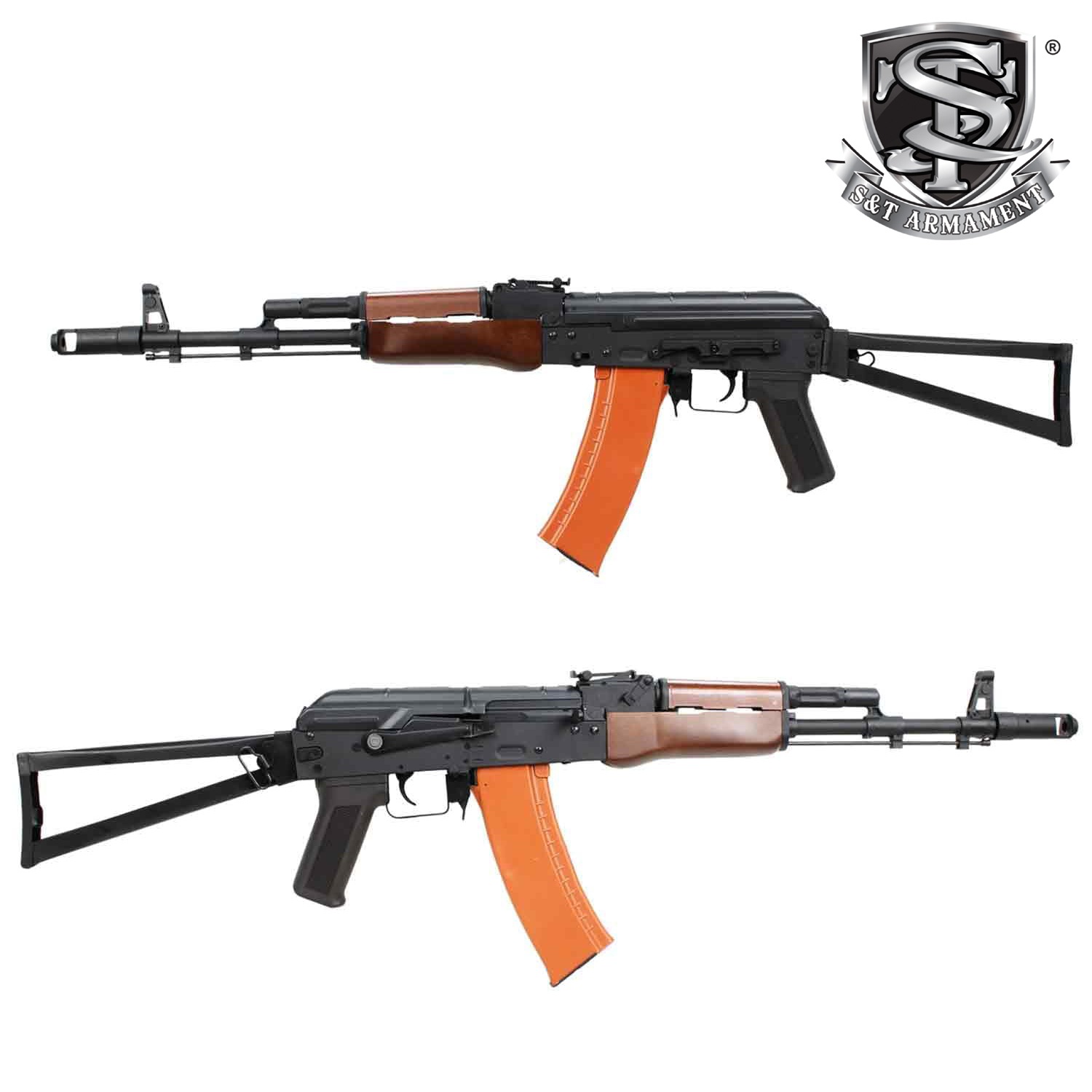 S＆T AKS-74N スポーツライン電動ガン フェイクウッド / S&T AKS-74N