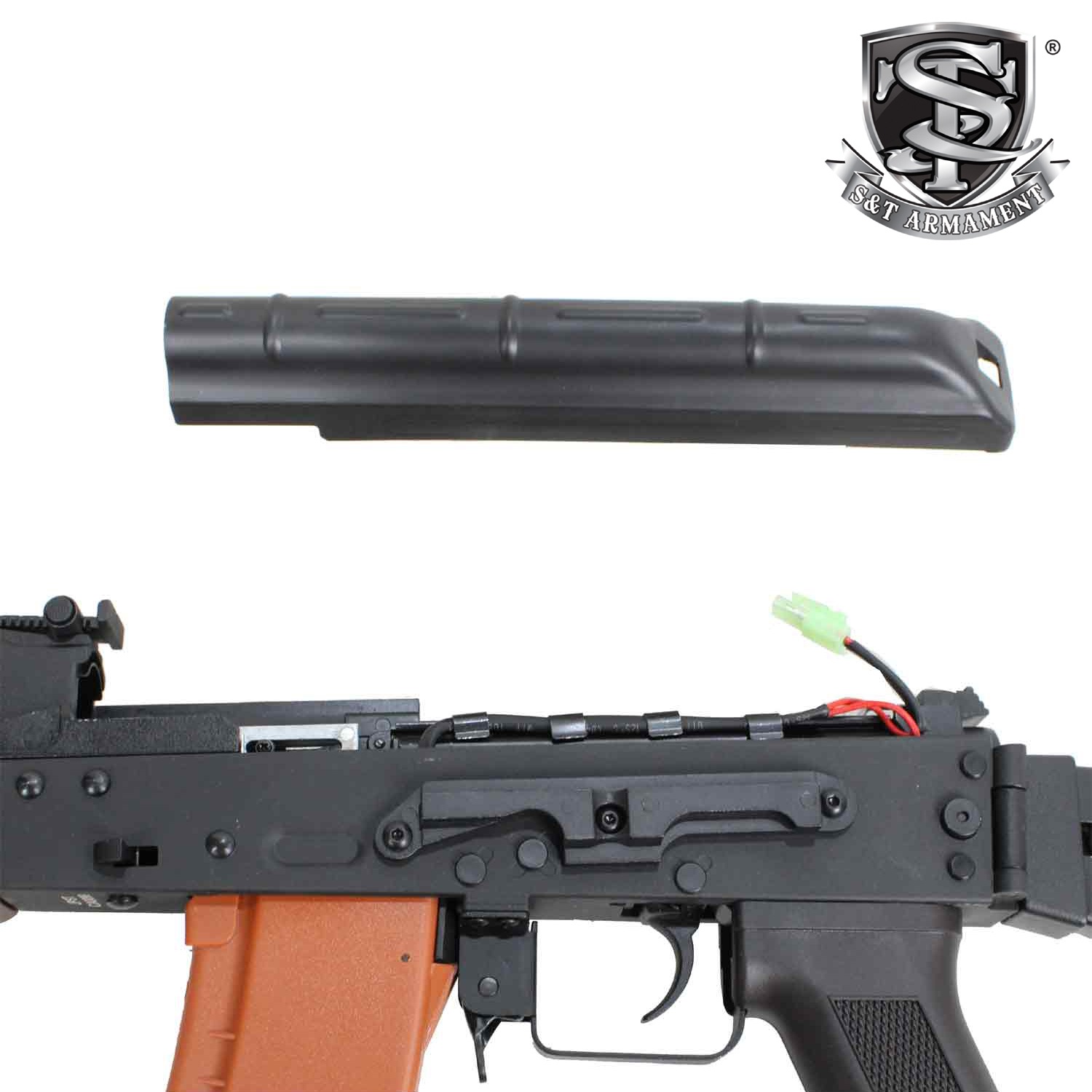 S&T AKS-74N スポーツライン電動ガン フェイクウッド / S&T AKS-74N Sports Line AEG Wood Pattern