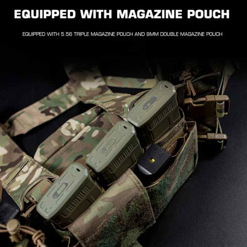 WOSPORT Spiritus Micro Fight Mk4タイプ チェストリグ