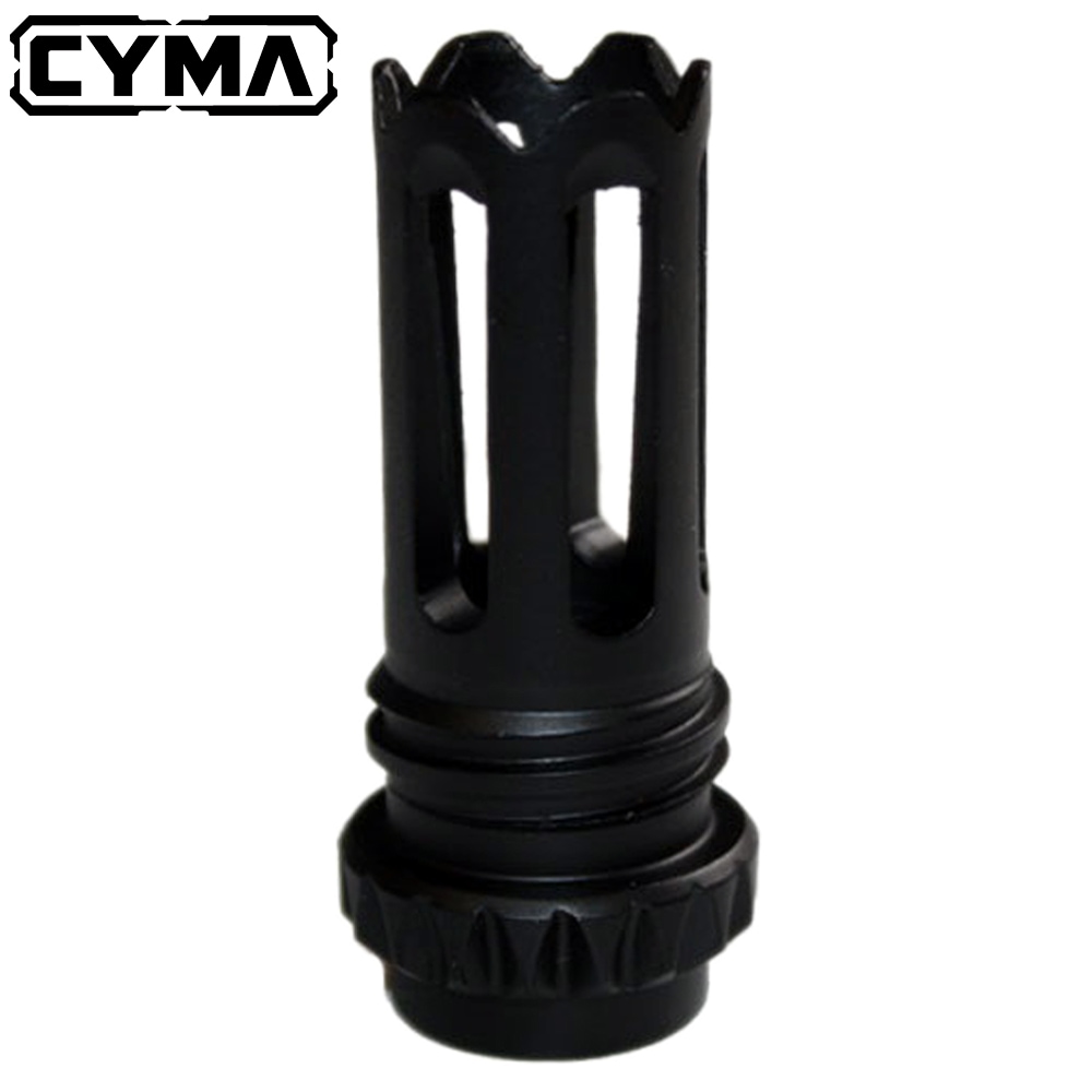 CYMA AAC SCARタイプ QDフラッシュハイダー (14mm-)