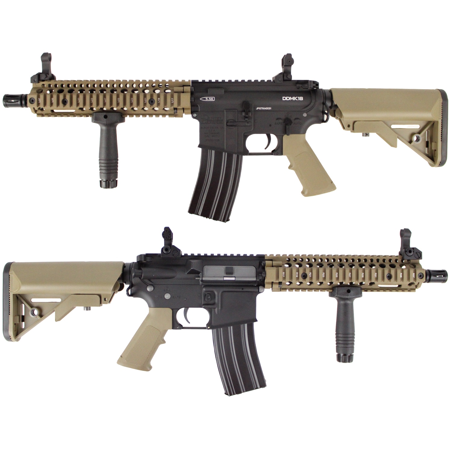 S＆T MK18 Mod.1 フルメタルG3電動ガン(DD刻印)