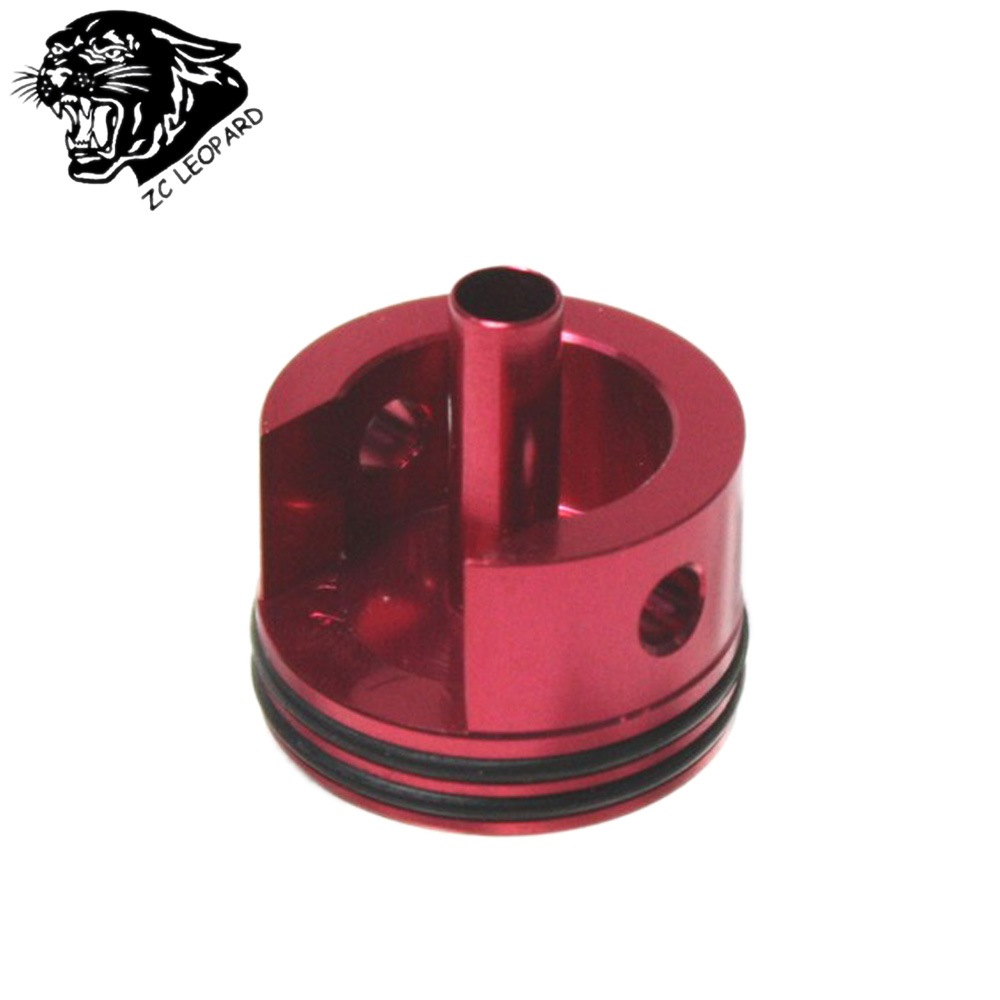 ZC LEOPARD CNCシリンダーヘッド Ver.3(AK) メカボックス用 Red