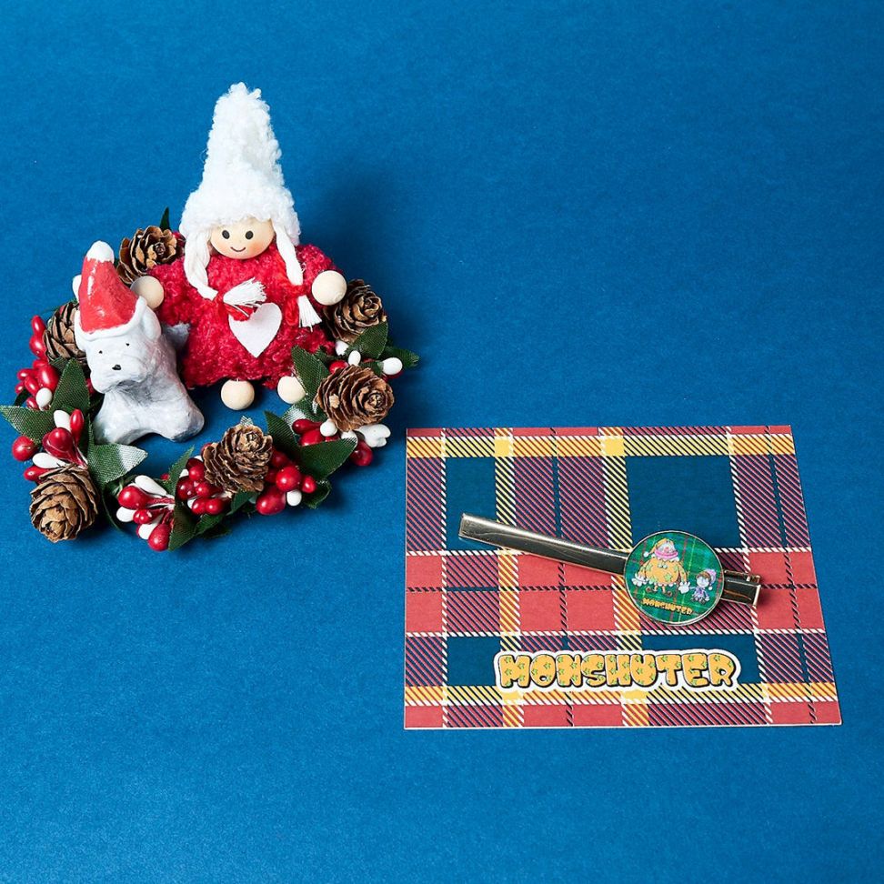 ＜受注生産＞MONSHUTER X'MAS SP PIERROT HAIR CLIP