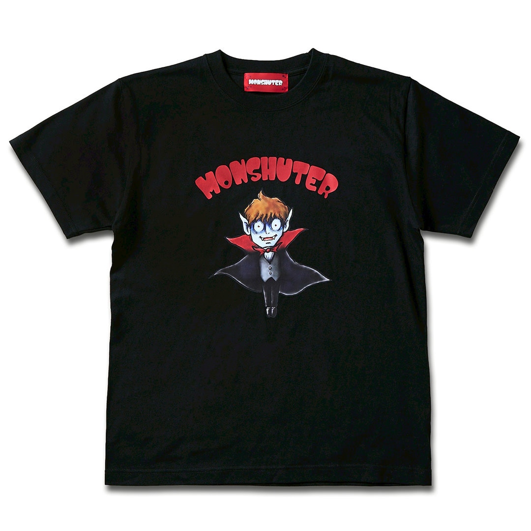 ＜受注生産＞MONSHUTER DRACULA TEE【BLACK】