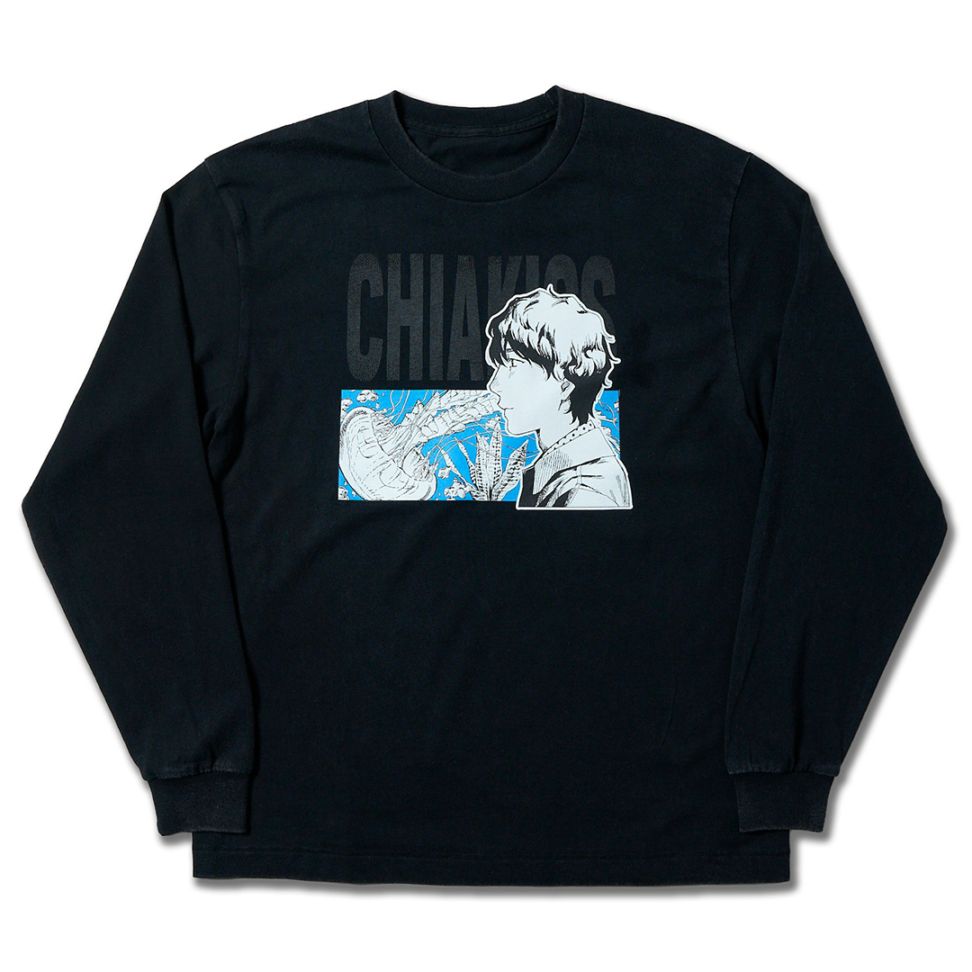 小林千晃 CHIAKISS×およ 好吃 TEE Tシャツ BLACK Mサイズ ULATAKALAKA｜ウラタカラカ