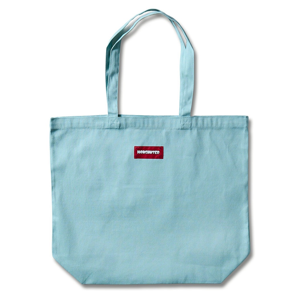 ＜受注生産＞MONSHUTER DRACULA CANVAS TOTE BAG【LIGHT BLUE】