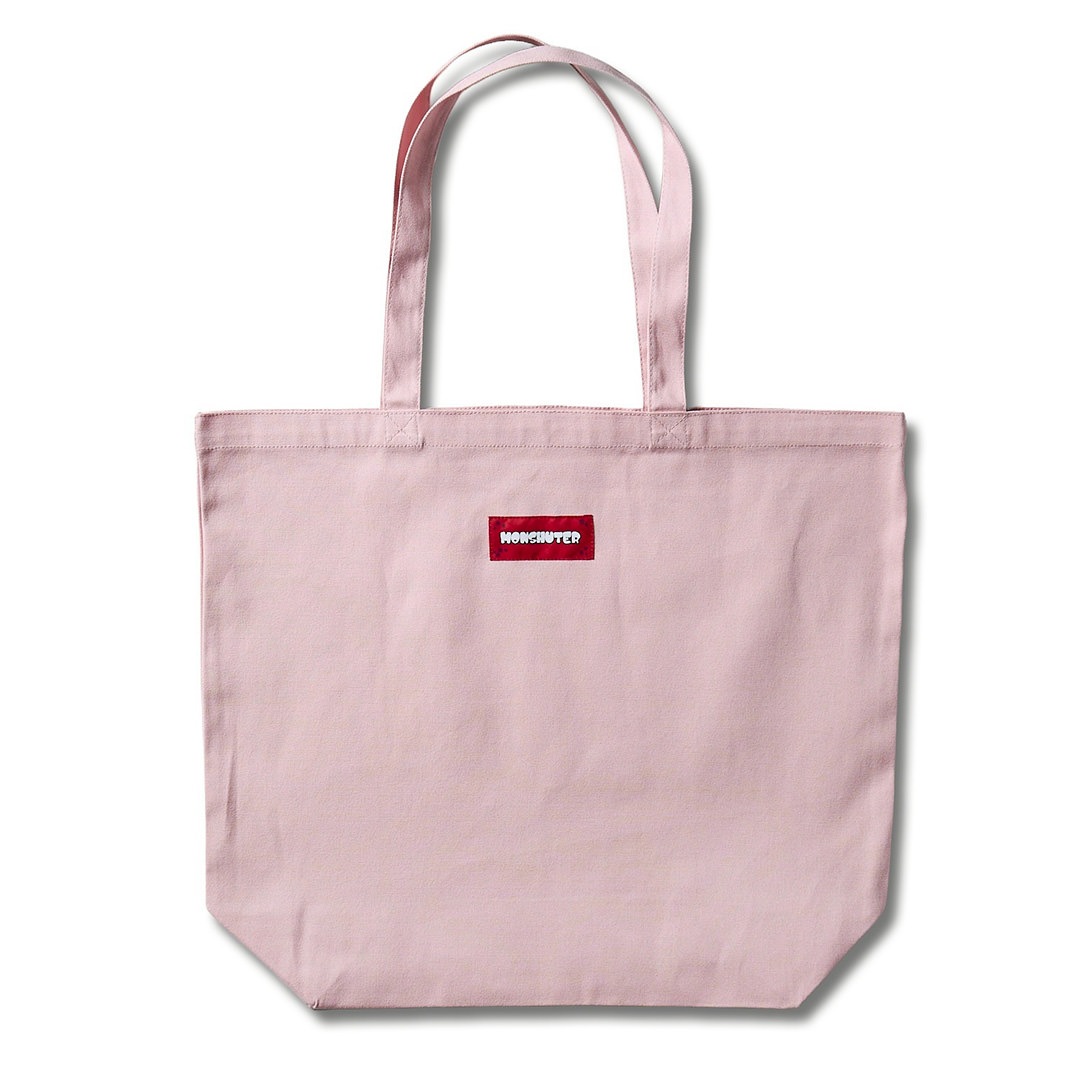 ＜受注生産＞MONSHUTER DRACULA CANVAS TOTE BAG【PINK】