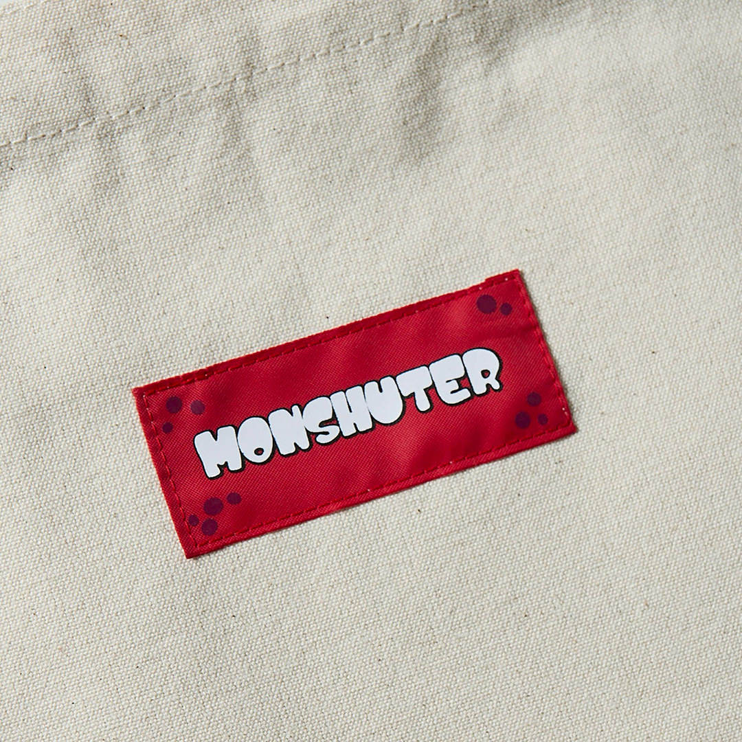 ＜受注生産＞MONSHUTER DRACULA CANVAS TOTE BAG【NATURAL】