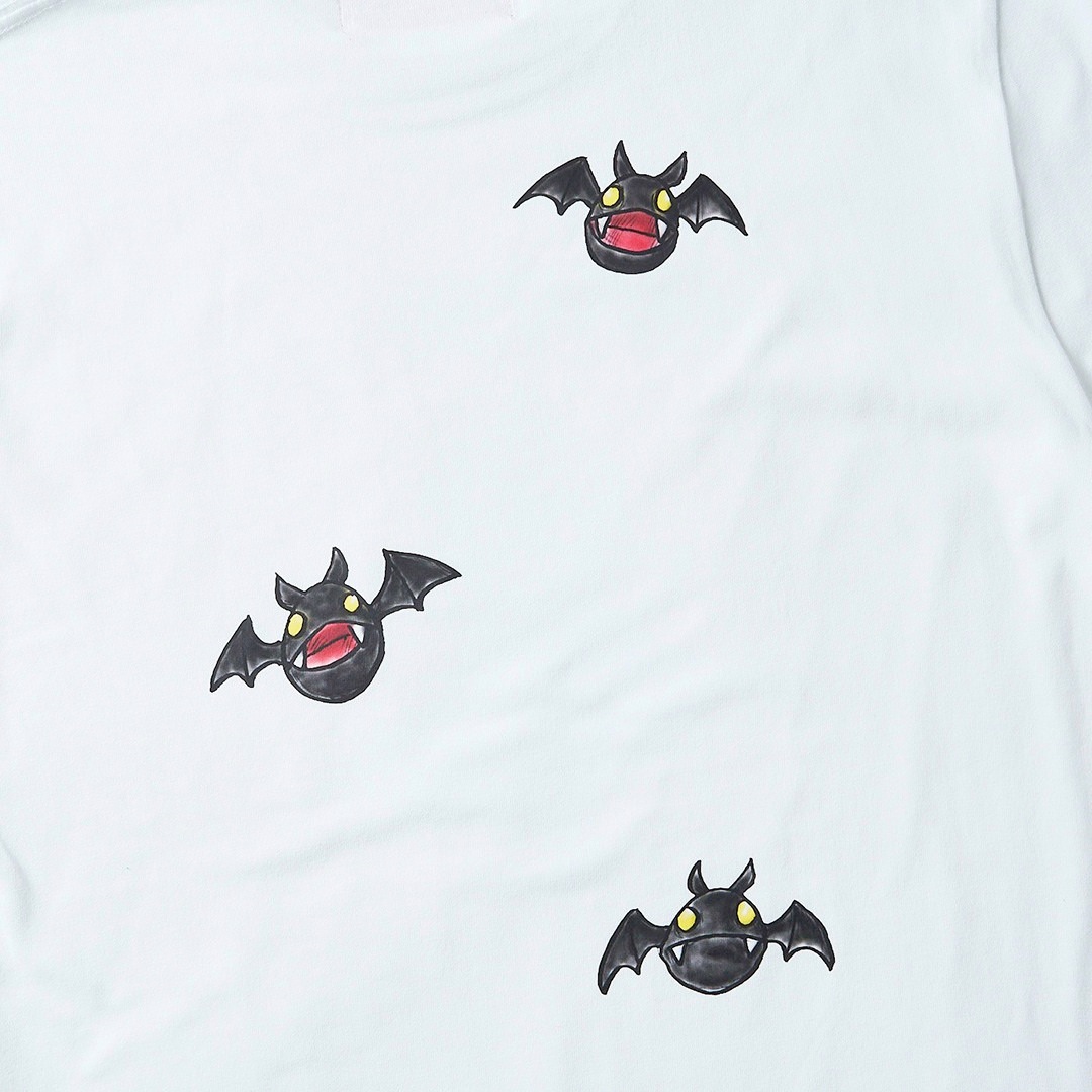 ＜受注生産＞MONSHUTER DRACULA TEE【WHITE】