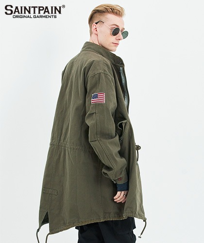 【SAINTPAIN】SP AMRICAN M-51 FISHTAIL PARKA-KHAKI