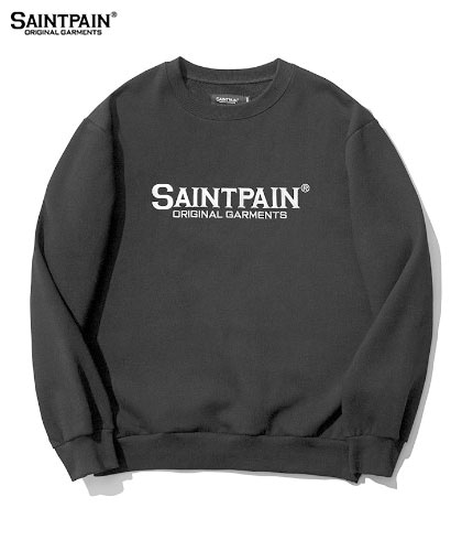 【SAINTPAIN】SP OG LOGO CREW NECK-BLACK