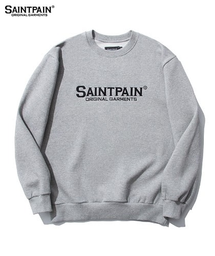 ★2020FW★SAINTPAIN★SP OG Logo Crew Neck_3色 SAINTPAIN】SP OG LOGO CREW NECK-GRAY | ALL BRAND,SAINTPAIN