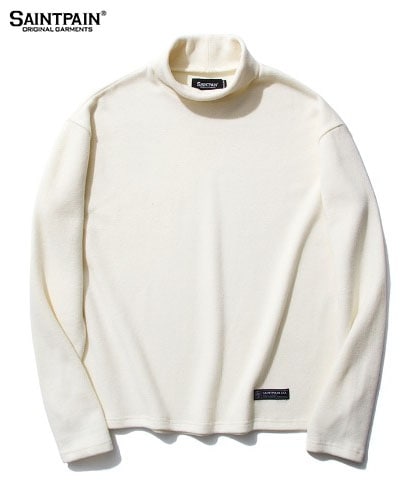 【SAINTPAIN】SP OVERSIZED SOFT TURTLENECK-BEIGE