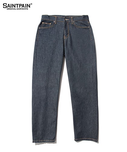 【SAINTPAIN】NON WASH STANDARD FIT DENIM-INDIGO