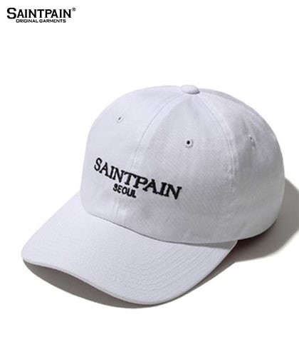 【SAINTPAIN】SP SAINTPAIN SEOUL CAP-WHITE