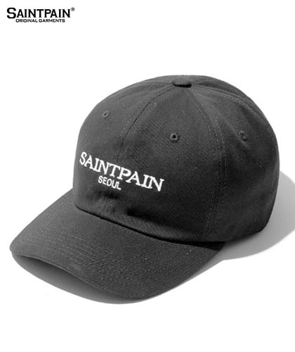【SAINTPAIN】SP SAINTPAIN SEOUL CAP-BLACK