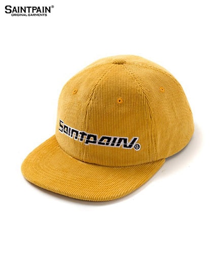 【SAINTPAIN】SP CORDUROY LOGO CAP-MUSTARD