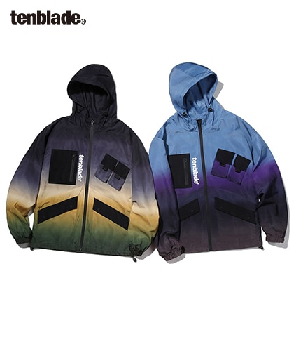 【TENBLADE】rainbow tech jacket