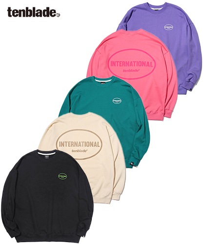 【TENBLADE】international sweat shirt
