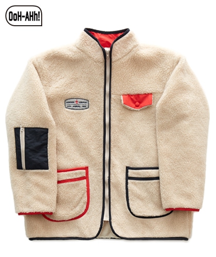 【OoH-AHh!】UNI BOA FUR ZIP UPC-REAM