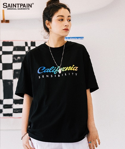 【SAINTPAIN】 SP CALIFORNIA RAINBOW TEE
