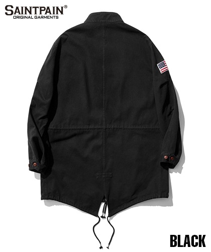 【SAINTPAIN】SP AMRICAN M-51 FISHTAIL PARKA-BLACK