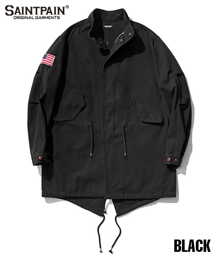 【SAINTPAIN】SP AMRICAN M-51 FISHTAIL PARKA-BLACK