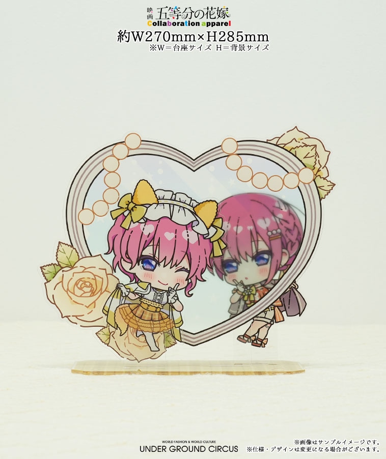 五等分の花嫁 アクリルフォトスタンド 五等分の花嫁】SD BIG ジオラマアクリルスタンド【1部数量限定