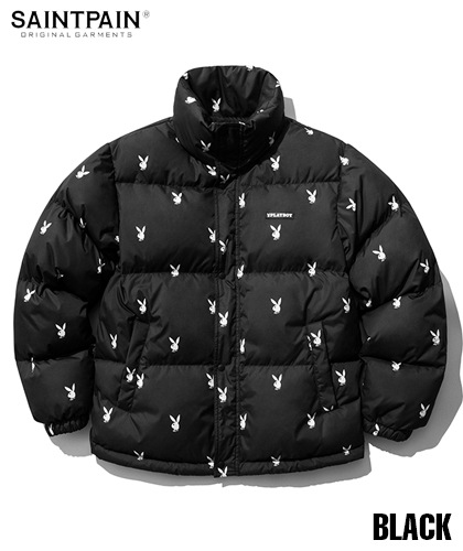 【SAINTPAIN】PBXSP RABBIT LOGO DUCK DOWN PARKA-WOMENS