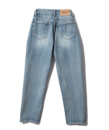 【SAINTPAIN】 SAND WASHED STANDARD FIT DENIM-BLUE