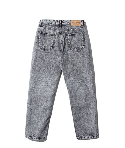 【SAINTPAIN】STONE WASHED STANDARD FIT DENIM-GRAY