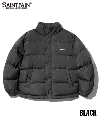 【SAINTPAIN】SP SAINT LOGO DUCK DOWN PADDING-BLACK
