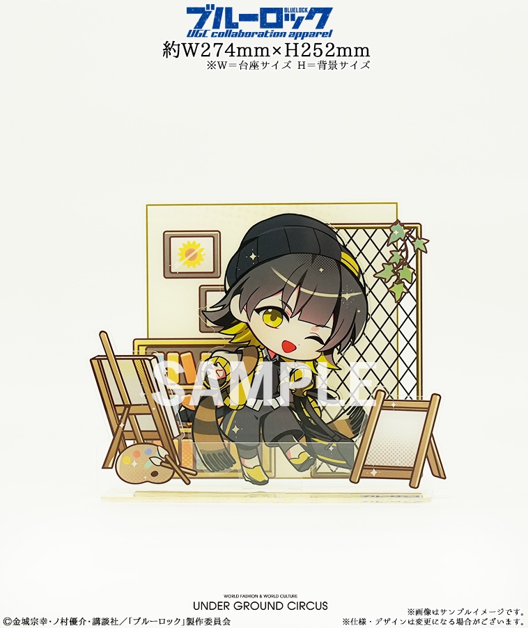 ブルーロック】ちびきゅんジオラマアクリルスタンド〈蜂楽 廻〉【1部