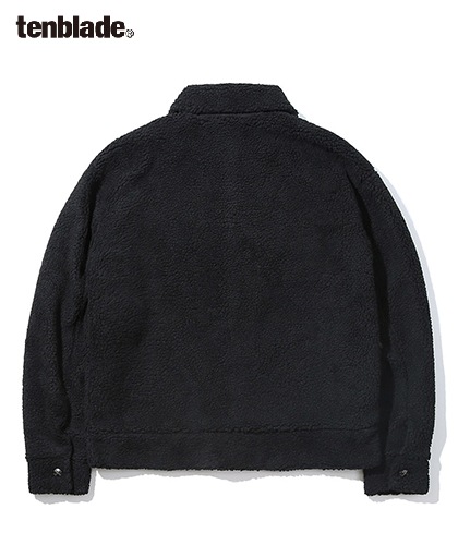 【TENBLADE】Trucker fleece jacket