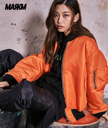 【MARKM】LightningLogo Hoody -　BLACK