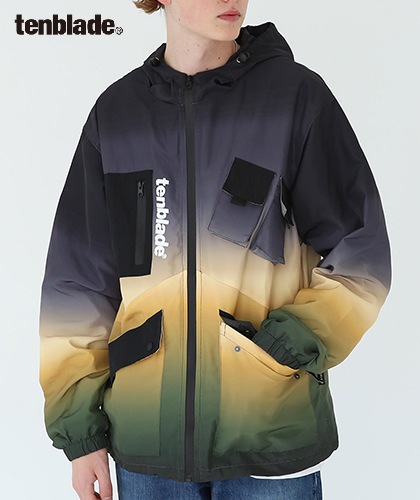 【TENBLADE】rainbow tech jacket