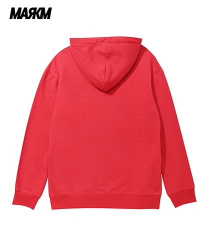 【MARKM】Lightning Logo Hoody - RED