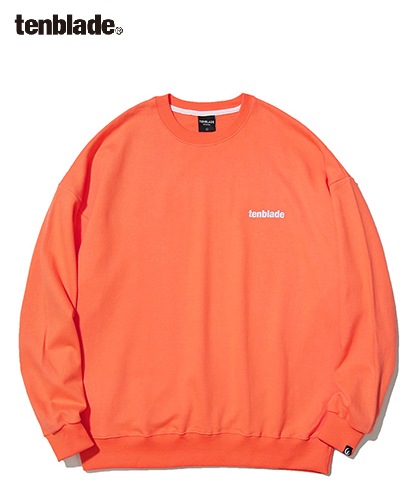 【TENBLADE】3M reflective logo sweat shirt
