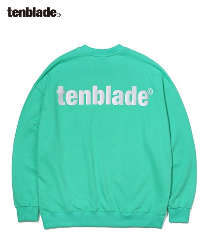 【TENBLADE】3M reflective logo sweat shirt