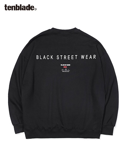 【TENBLADE】cursive logo sweat shirt