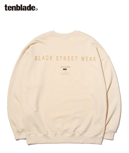 【TENBLADE】cursive logo sweat shirt