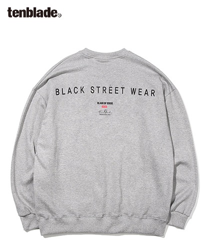 【TENBLADE】cursive logo sweat shirt
