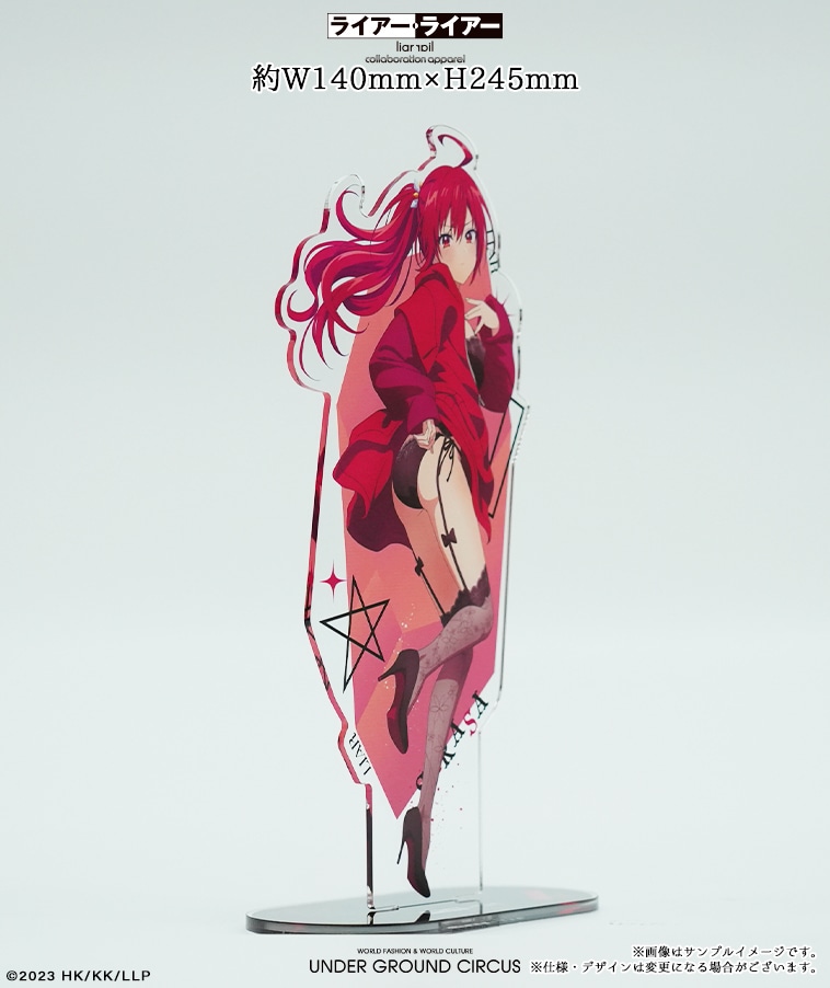 キャンセル分販売【ライアー・ライアー】ＺＩＰパーカー＆アクリルスタンド【更紗】