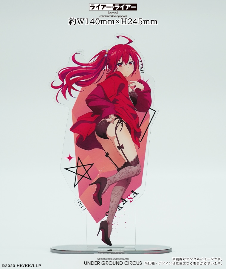 キャンセル分販売【ライアー・ライアー】ＺＩＰパーカー＆アクリルスタンド【更紗】